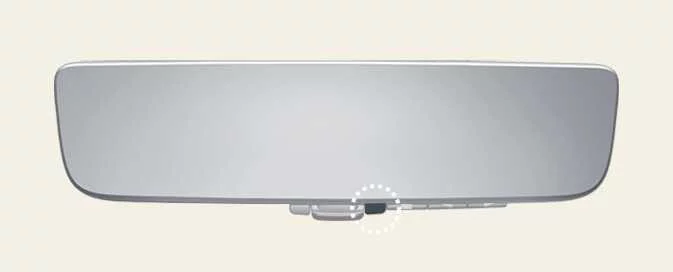 Kia EV6 digital mirror light sensor location and maintenance precautions