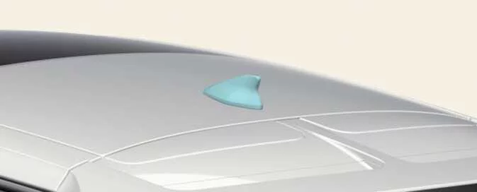 Kia EV6 sharkfin antenna for AM FM GPS and wireless connectivity