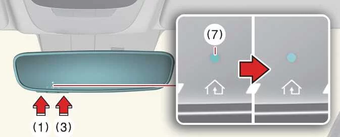 Kia EV6 HomeLink full memory erase and button reset procedure