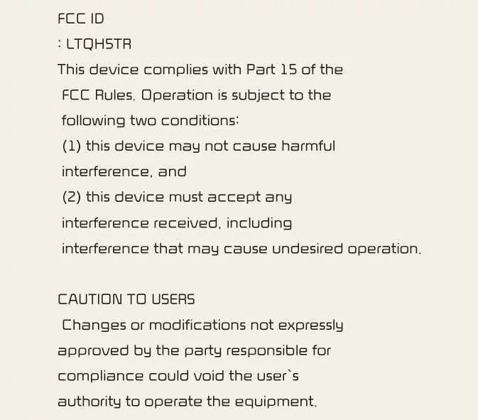 Kia EV6 radar system declaration of conformity information