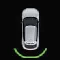 Kia EV6 parking distance warning level one indicator