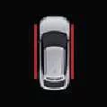 Kia EV6 infotainment critical parking warning display