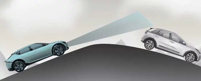 Kia EV6 Smart Regeneration System limitations on uphill and downhill roads