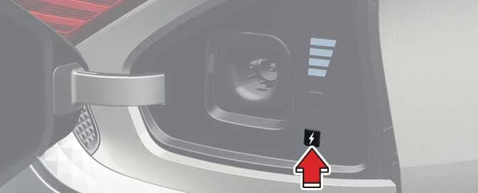 Kia EV6 charging button for overriding scheduled charging
