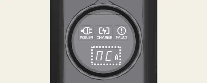 Kia EV6 ICCB display showing detachable connector connection warning