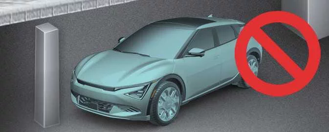 Kia EV6 Emergency Steering system warning icon