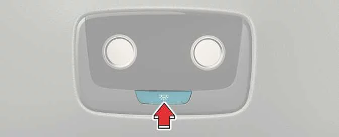 Kia EV6 room lamp and overhead interior lighting