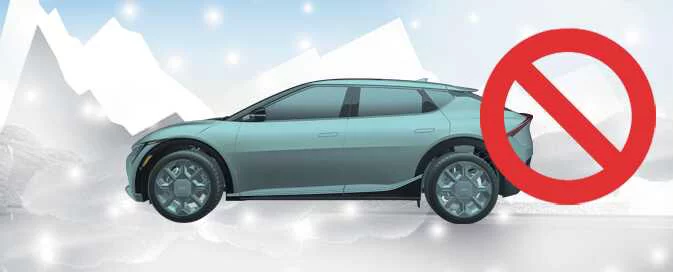 Kia EV6 Smart Cruise Control response to lane changes