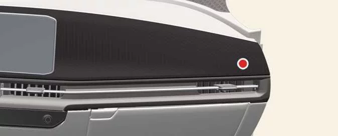 Kia EV6 passenger front airbag module location