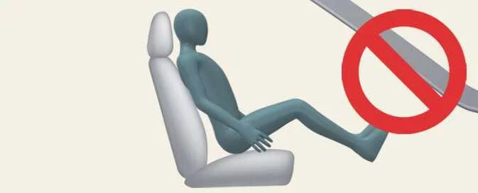 Improper front passenger seating posture in Kia EV6