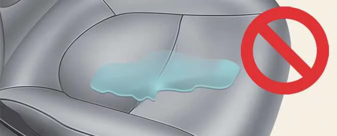 Wet front passenger seat warning for Kia EV6 Occupant Detection System
