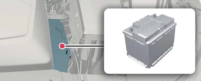 Kia EV6 12 volt battery location and maintenance overview