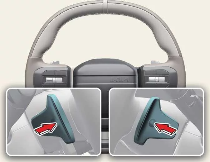Kia EV6 GT-Line regenerative braking paddle shifter controls