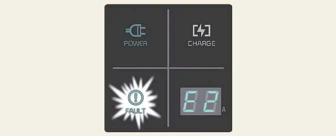 Kia EV6 portable charger leakage current fault warning