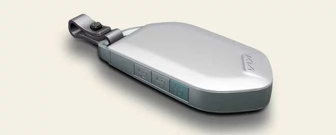 Kia EV6 emergency smart key start procedure using EV button
