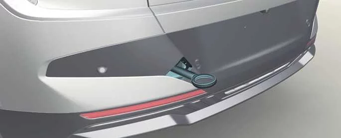 Kia EV6 rear towing hook installation point