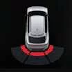 Kia EV6 parking sensor indicator showing immediate obstacle proximity