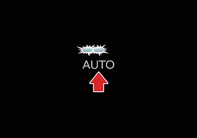 Automatic climate control interface in the Kia K4