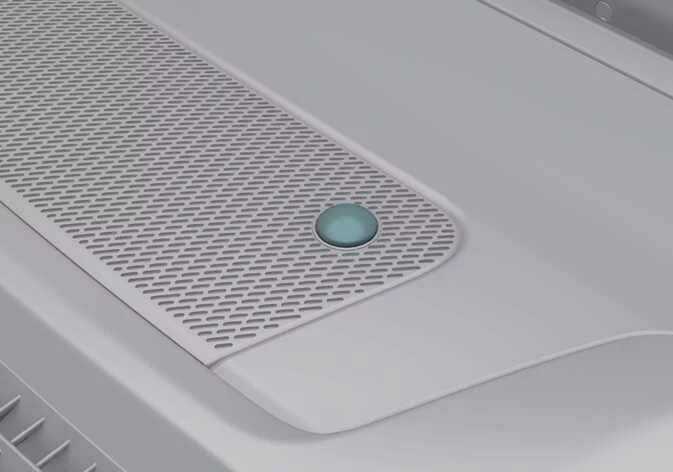 Climate sensor location on the Kia K4 dashboard
