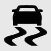 Icon for the Kia K4 active ESC indicator light