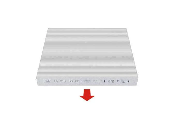 Replacing the cabin climate control air filter element in the Kia K4