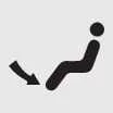 Floor level heating airflow icon