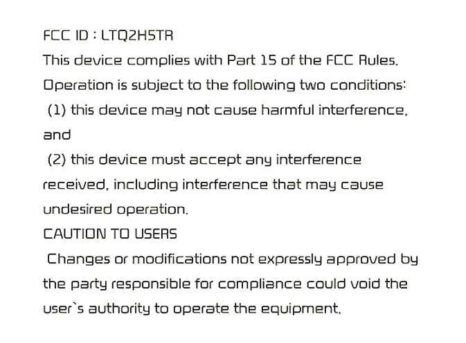 Kia K4 corner radar system regulatory compliance certification part 2