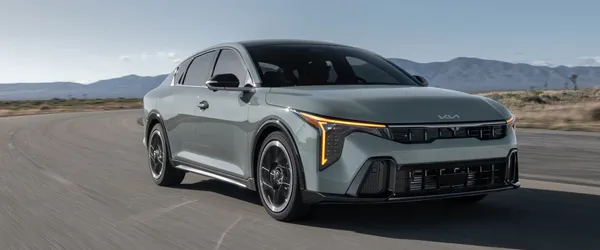 Kia K4 rear body overview for technical documentation