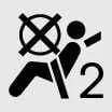 PASSENGER AIR BAG OFF indicator icon for the Kia K4