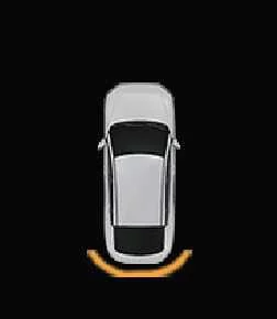 Kia K4 distance warning level 2 cluster icon