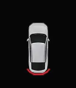 Kia K4 distance warning level 3 critical cluster icon