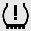 Kia K4 TPMS dashboard warning light symbol