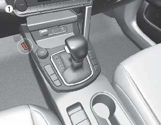 Kia Seltos SRS control module and rollover sensor location