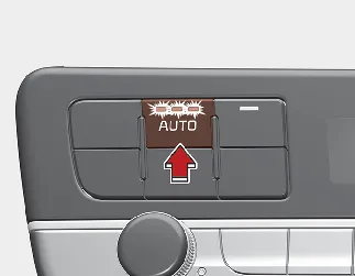 Kia Seltos AUTO climate control button Type A