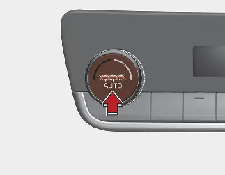 Kia Seltos AUTO climate control button Type B