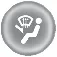 Kia Seltos floor and defrost airflow mode icon