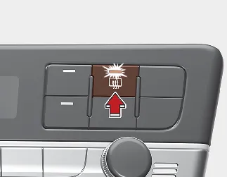 Kia Seltos rear window defroster button Type B