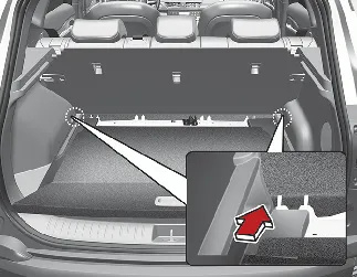 Kia Seltos luggage board lowered to increase cargo space