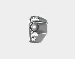 Kia Seltos front fog lamp bulb type replacement procedure