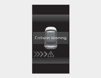 Kia Seltos RCCA instrument cluster collision warning message