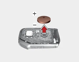 Kia Seltos smart key battery replacement procedure