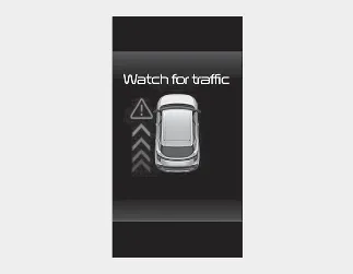 Kia Seltos Safe Exit Warning collision warning message when opening door