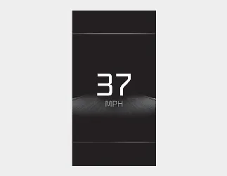 Kia Seltos digital speedometer Type A display