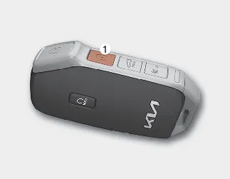 Kia Seltos remote window opening system button operation